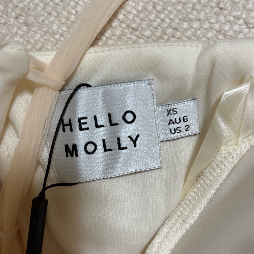 NWT Hello Molly Fairytale World Cream Dress - Picture 11 of 14